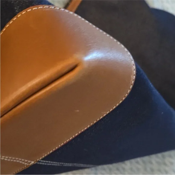 Coach Denim Weekender Tote Bag Cherry Coke lining Vintage Y2K C04K-5436 RARE - Picture 10 of 16